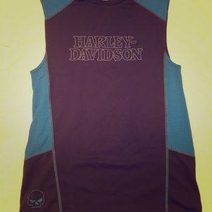 Harley Davidson sleeveless shirt
